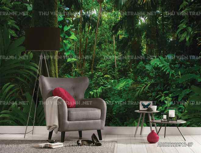 Tranh dán tường rừng rậm nhiệt đới Tropical ADHRR220912-3P - Kết quả tìm kiếm tranh tường
